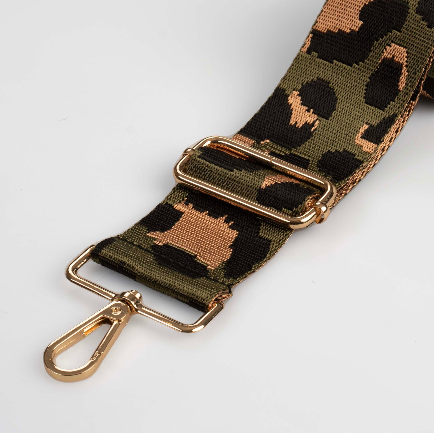 Green Camo Bag Strap - Swoon London