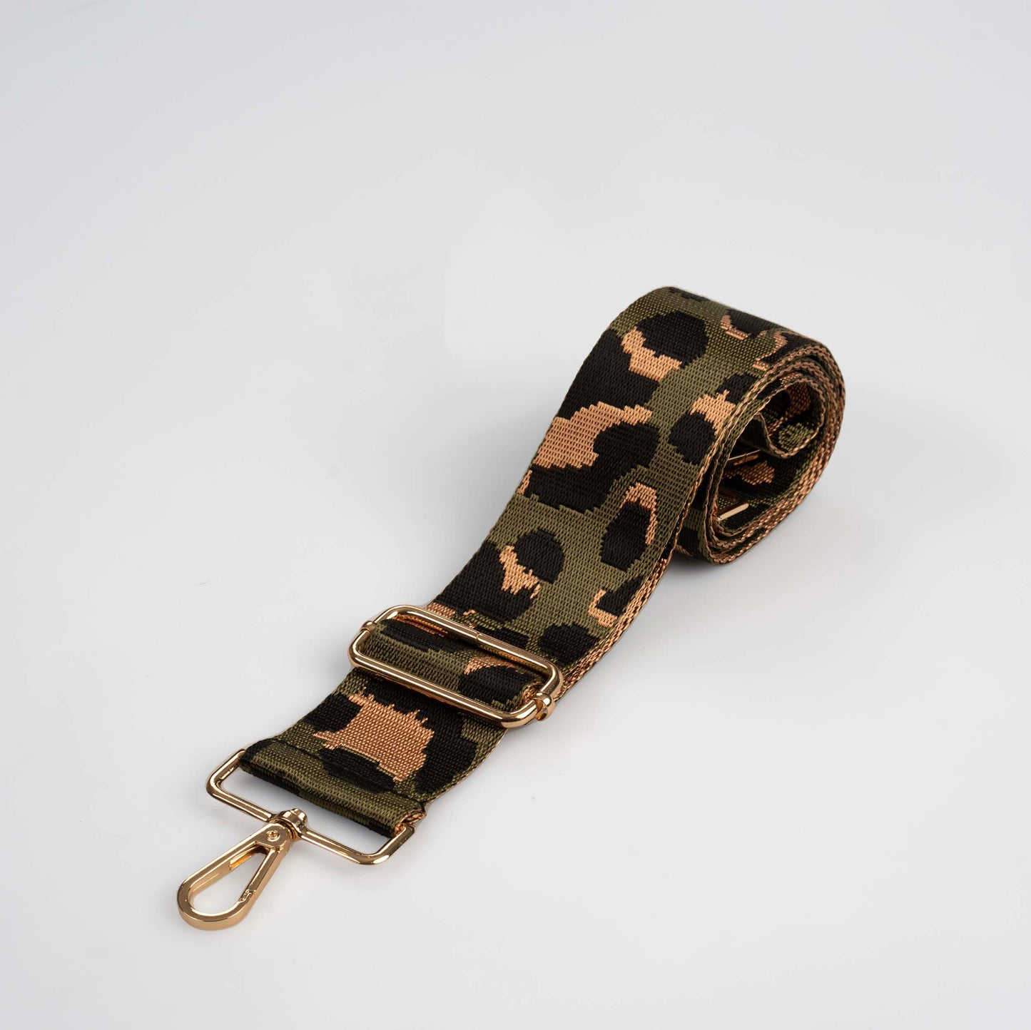 Green Camo Bag Strap - Swoon London