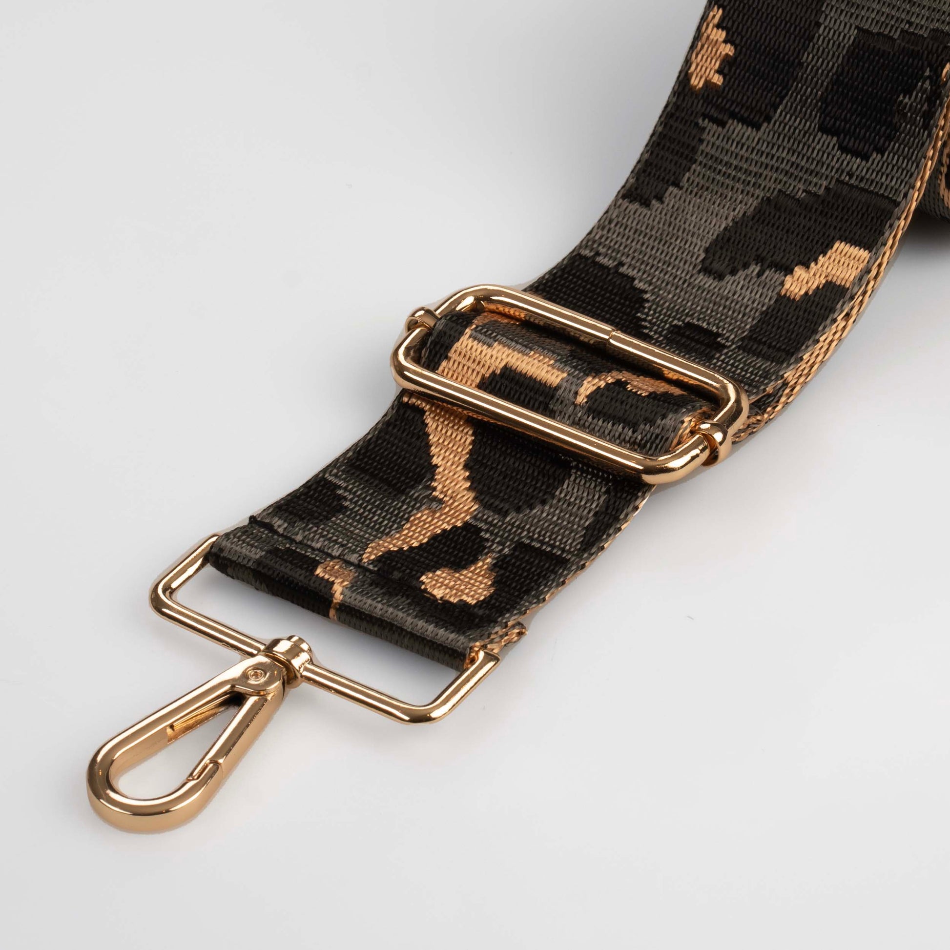 Grey Camo Bag Strap by Swoon London