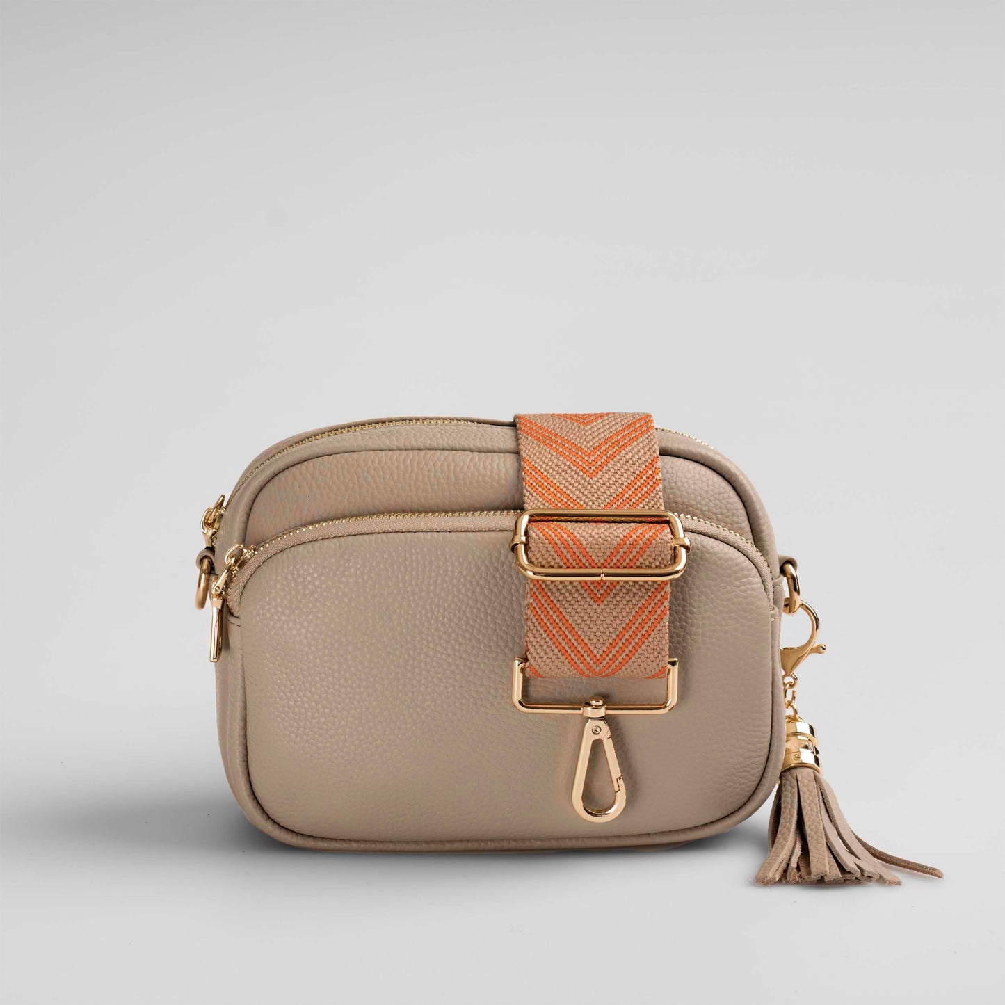 Downton Crossbody Bag in Calma Stone - Swoon London