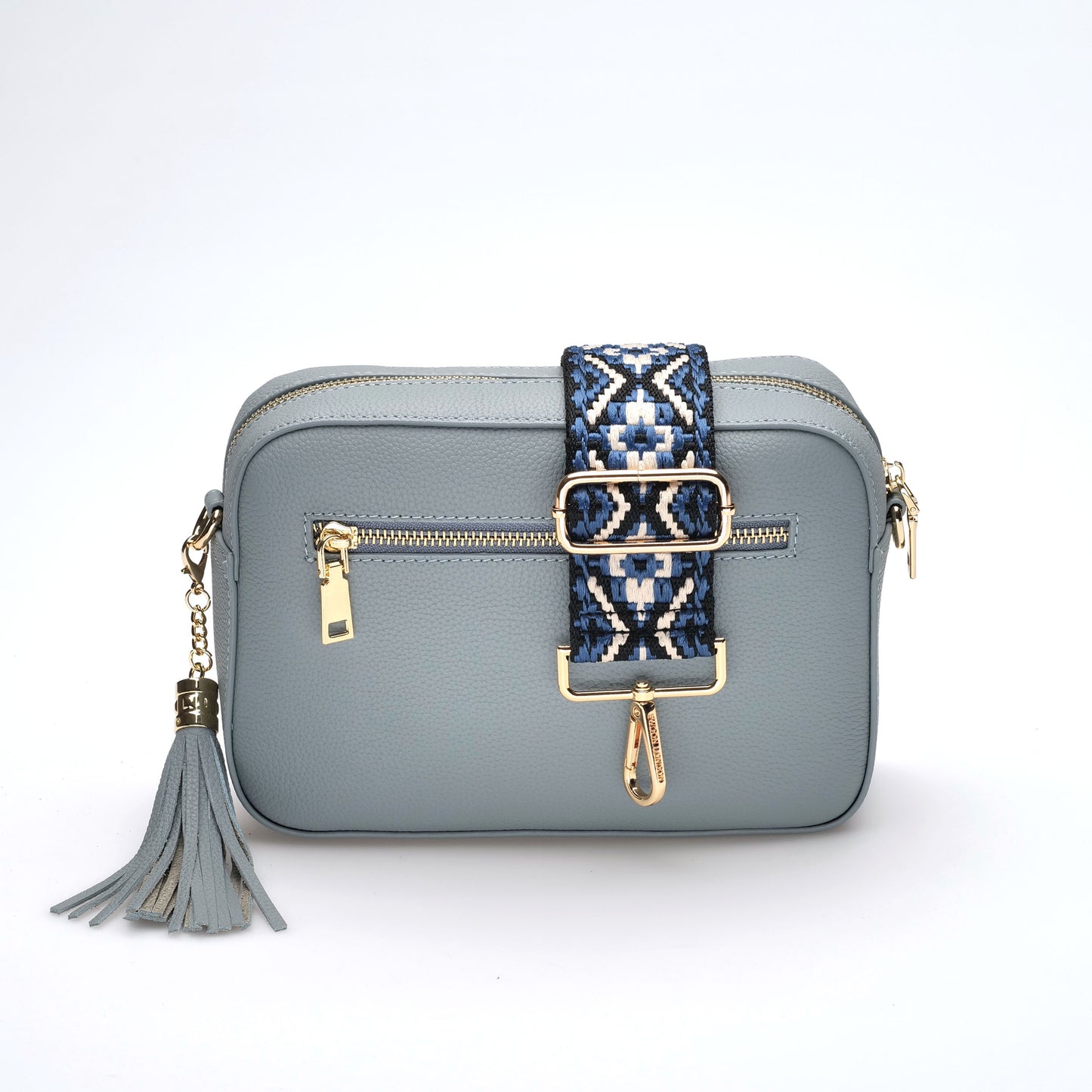 Swoon London Stratford West Coast Blue - Blue Woven Aztec