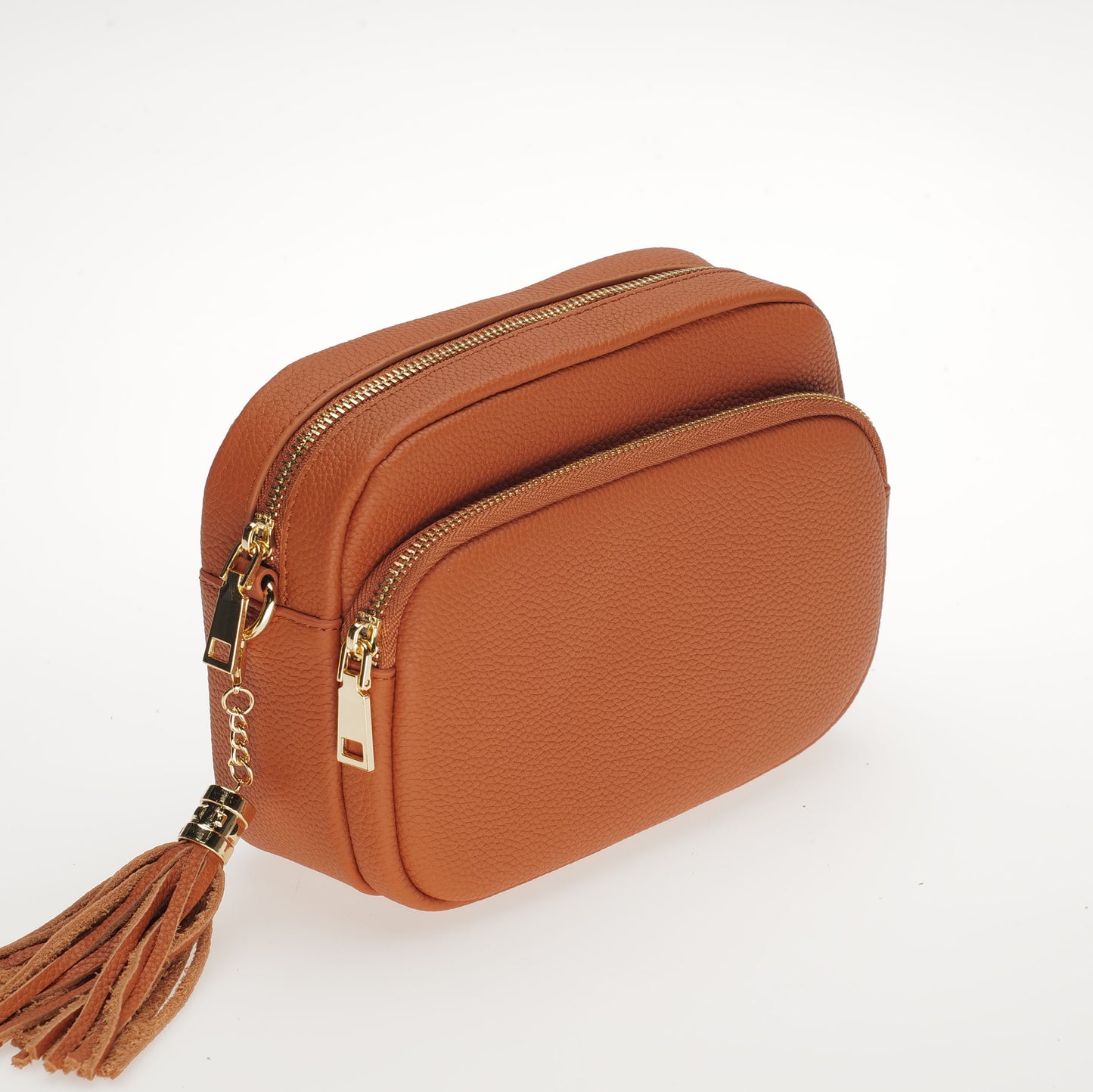 Downton Crossbody Bag - Bronzed Tan