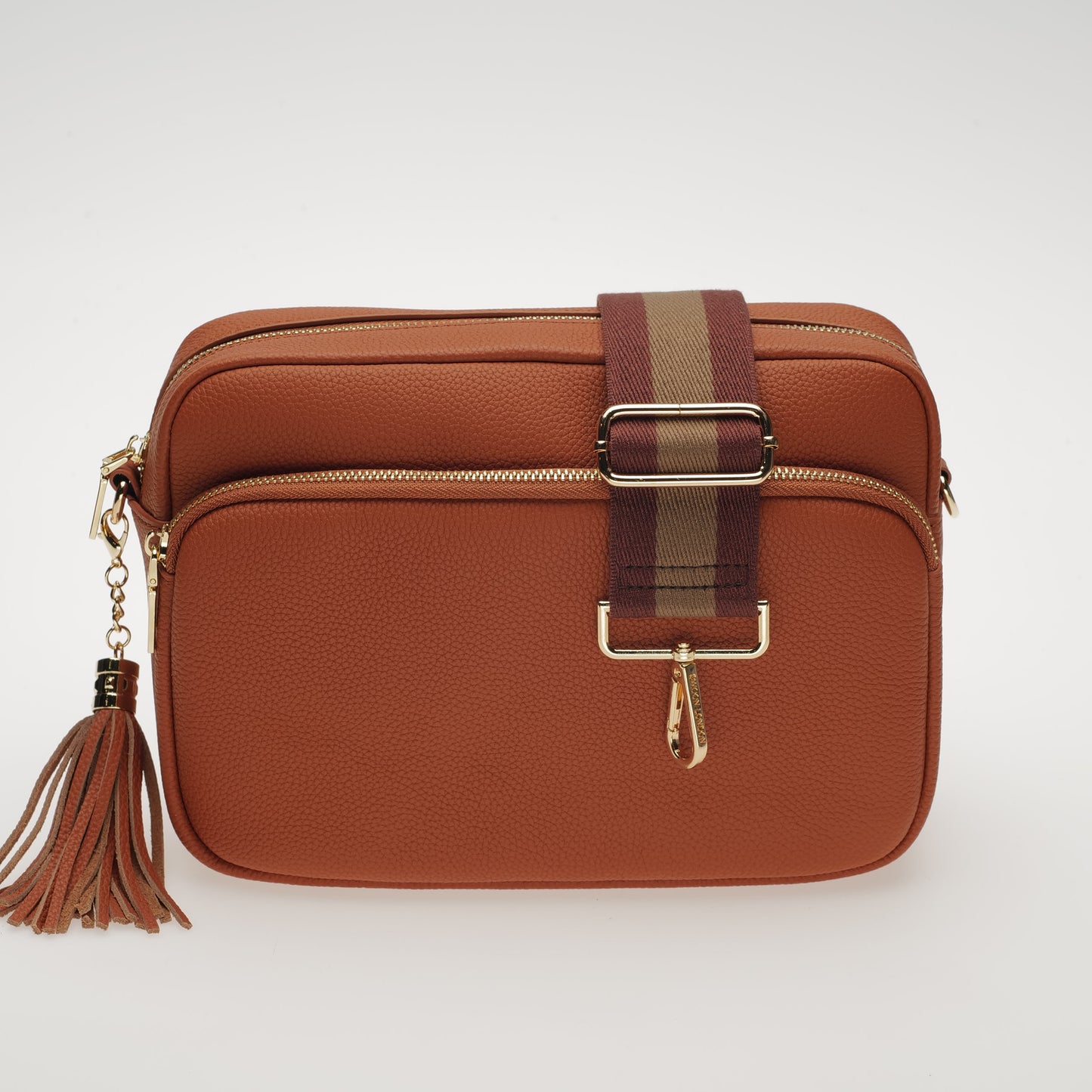 Brown Stripe Strap