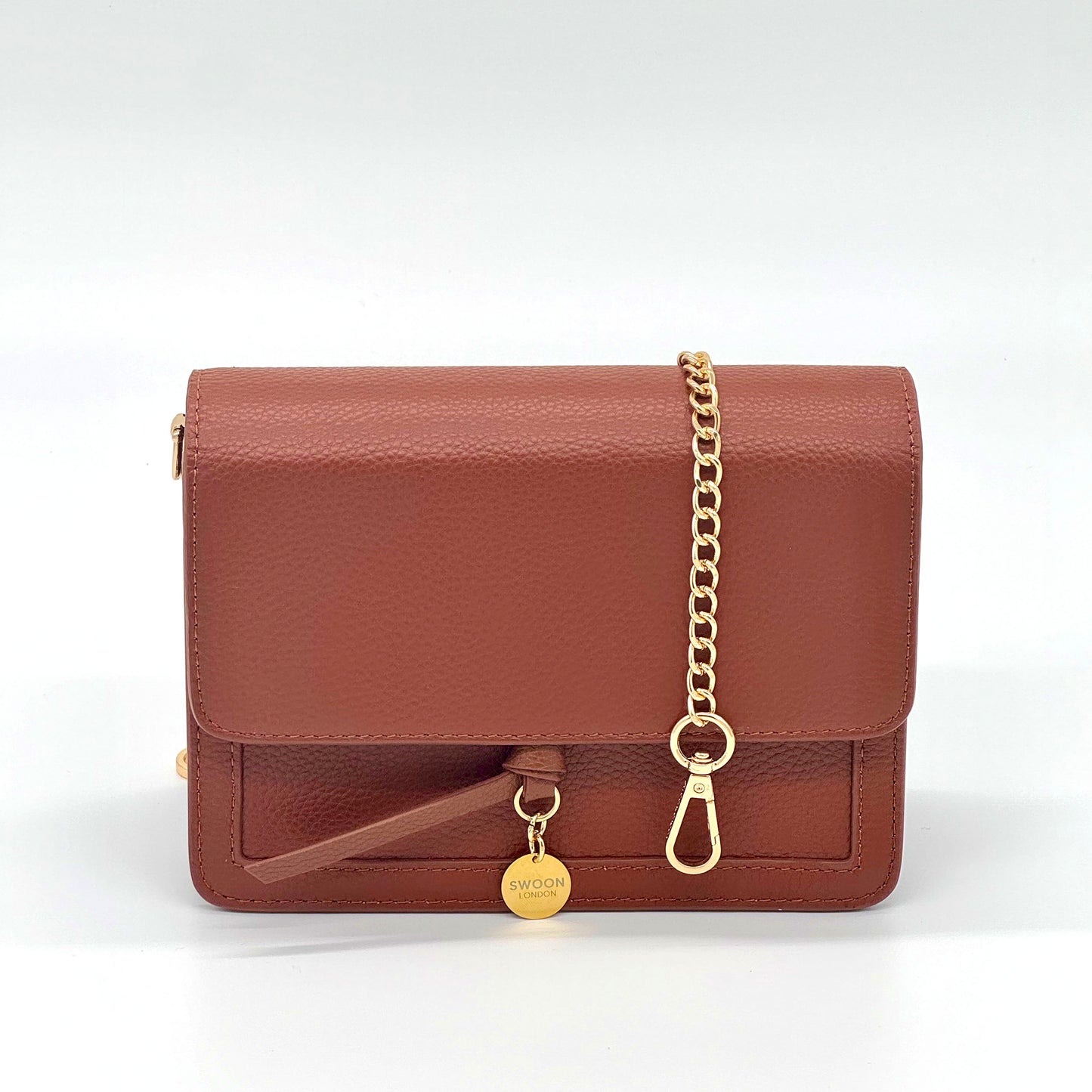 Gold Cable Chain Strap - Swoon London
