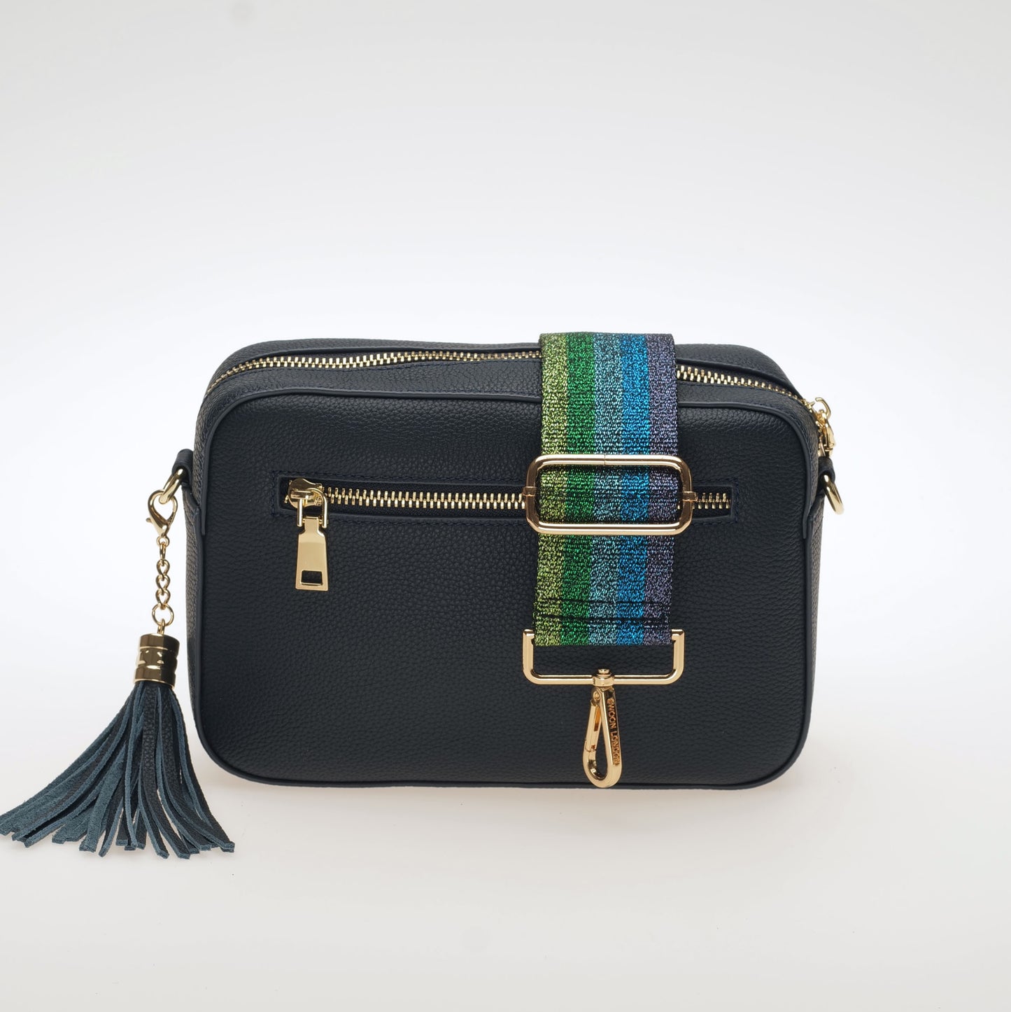 Blue Rainbow Metallic Strap