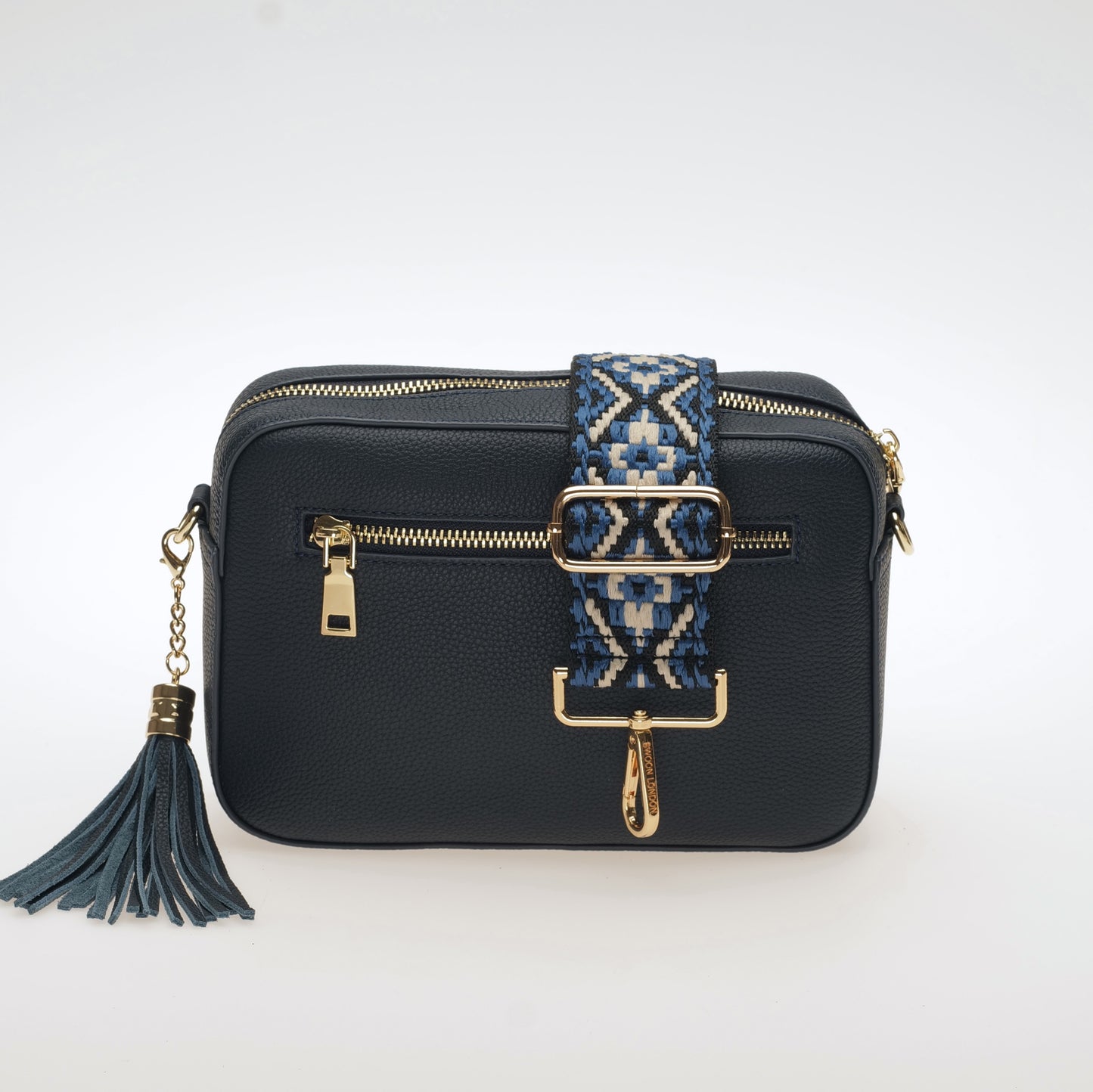 Blue Woven Aztec Strap