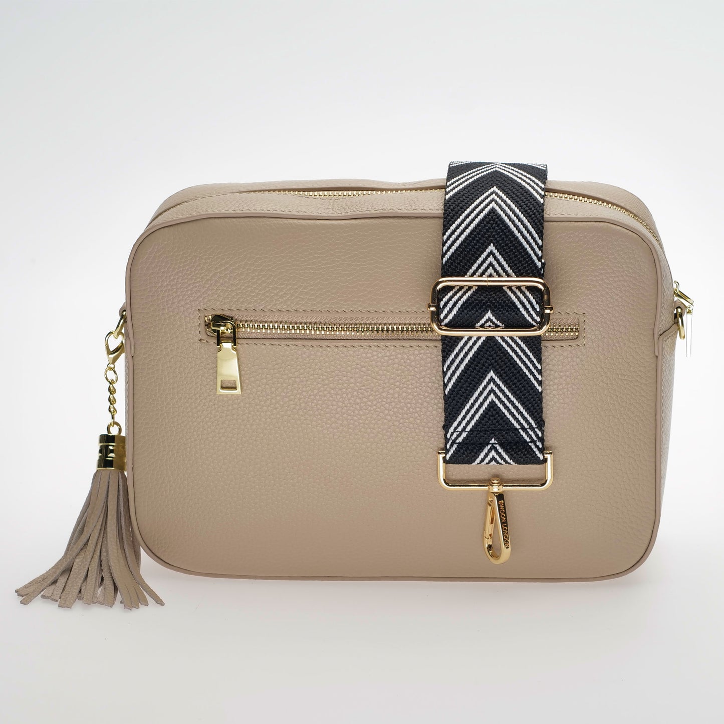 Stratford XL Leather Crossbody Bag in Calma Stone