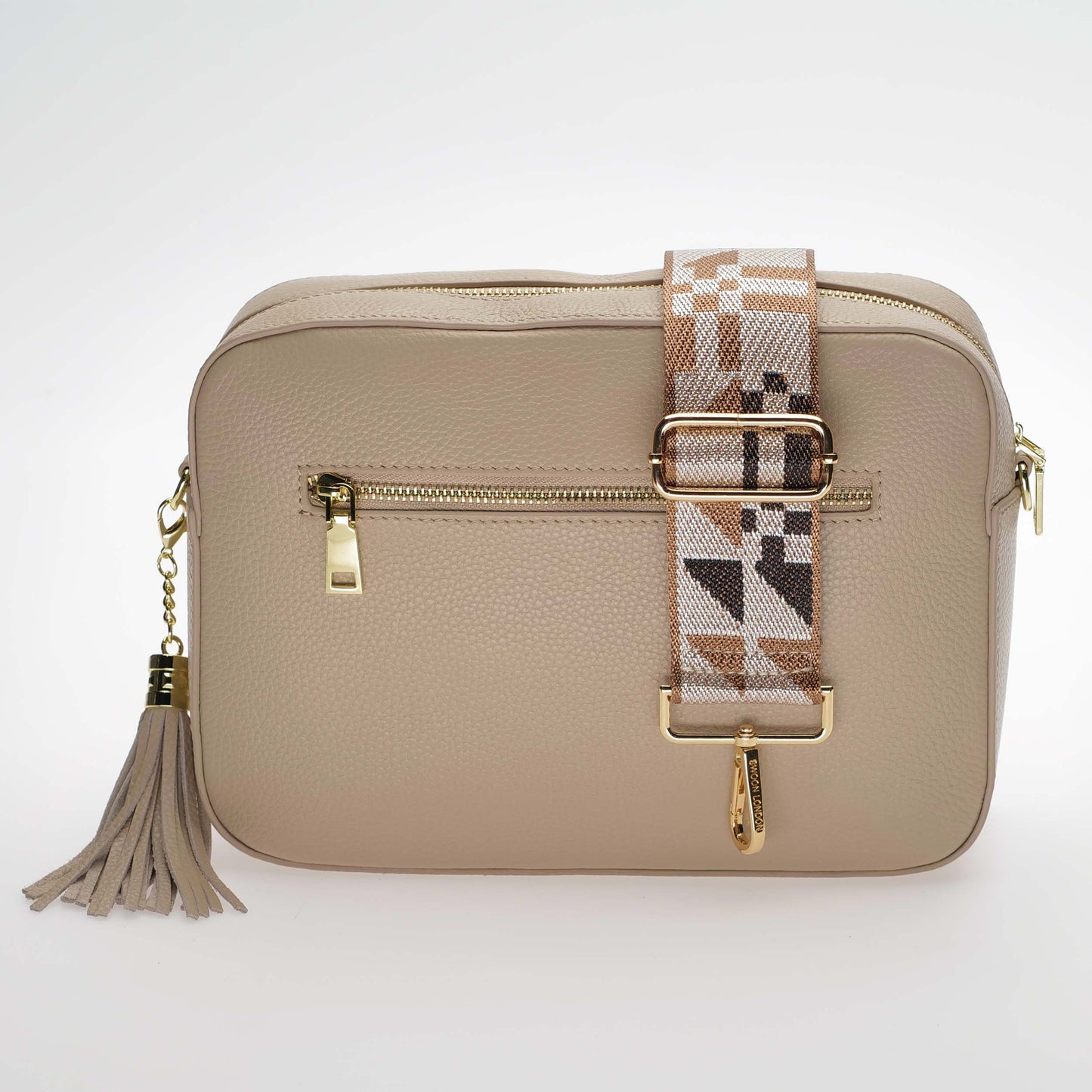 Brown Abstract Strap by Swoon London