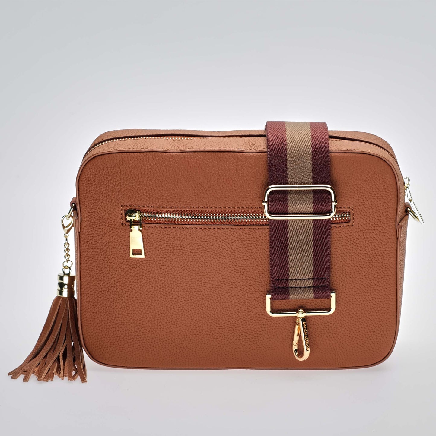 Brown Stripe Strap by Swoon London