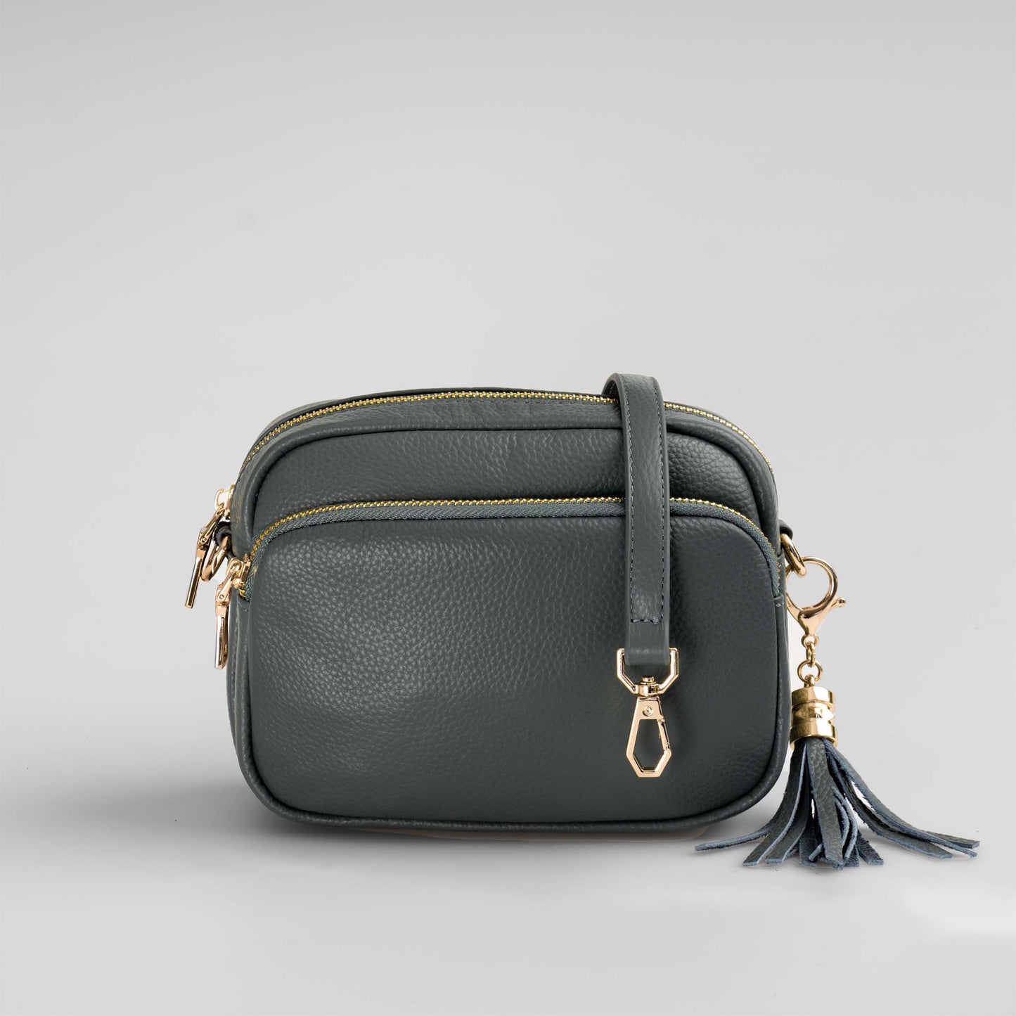 Downton Leather Crossbody Bag - Swoon London