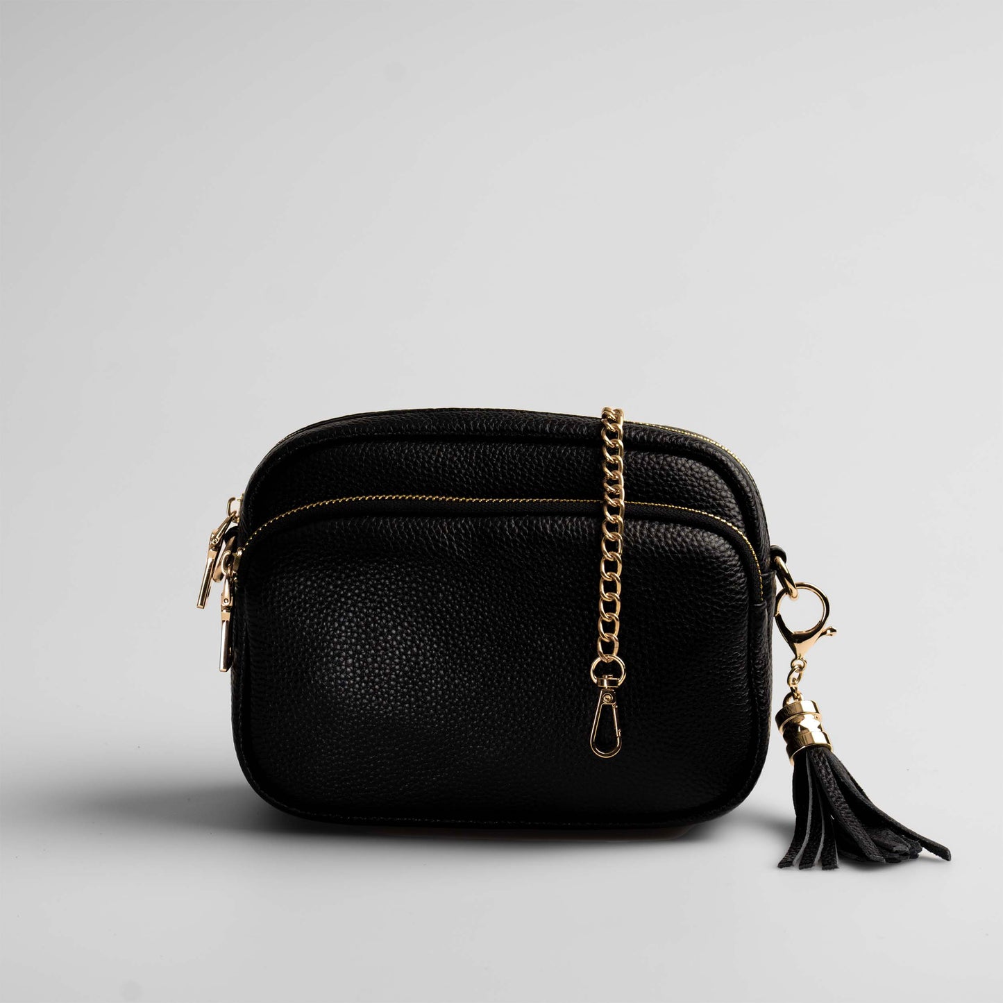Downton Crossbody in Midnight Black - Swoon London
