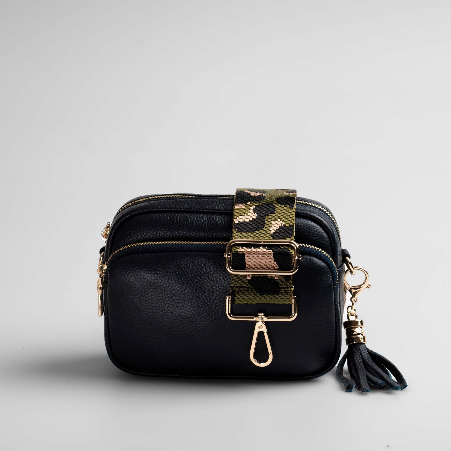Downton Crossbody in Dark Navy - Swoon London
