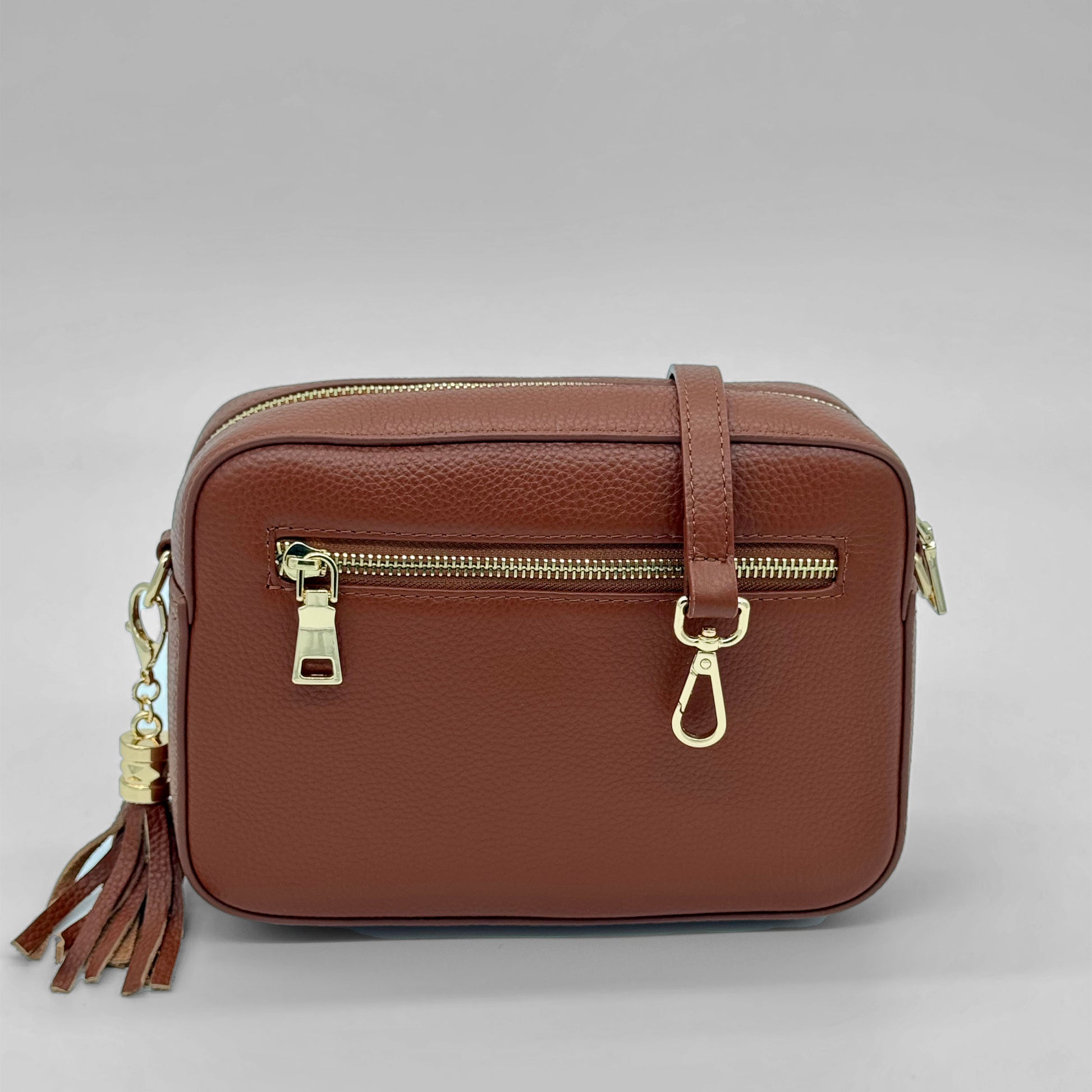 Stratford Leather Crossbody Bag - Tuscan Tan