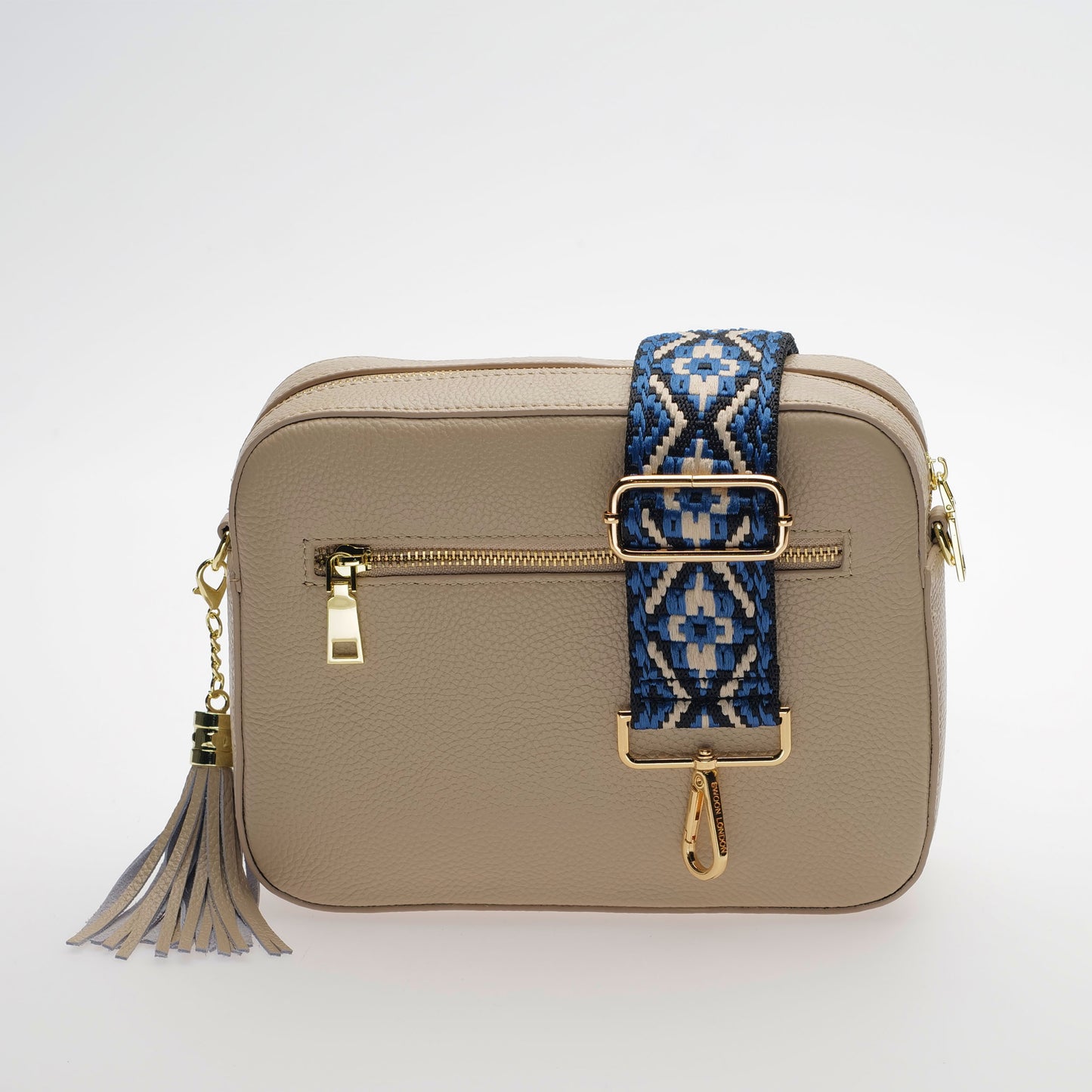 Stratford Leather Crossbody Bag in Calma Stone