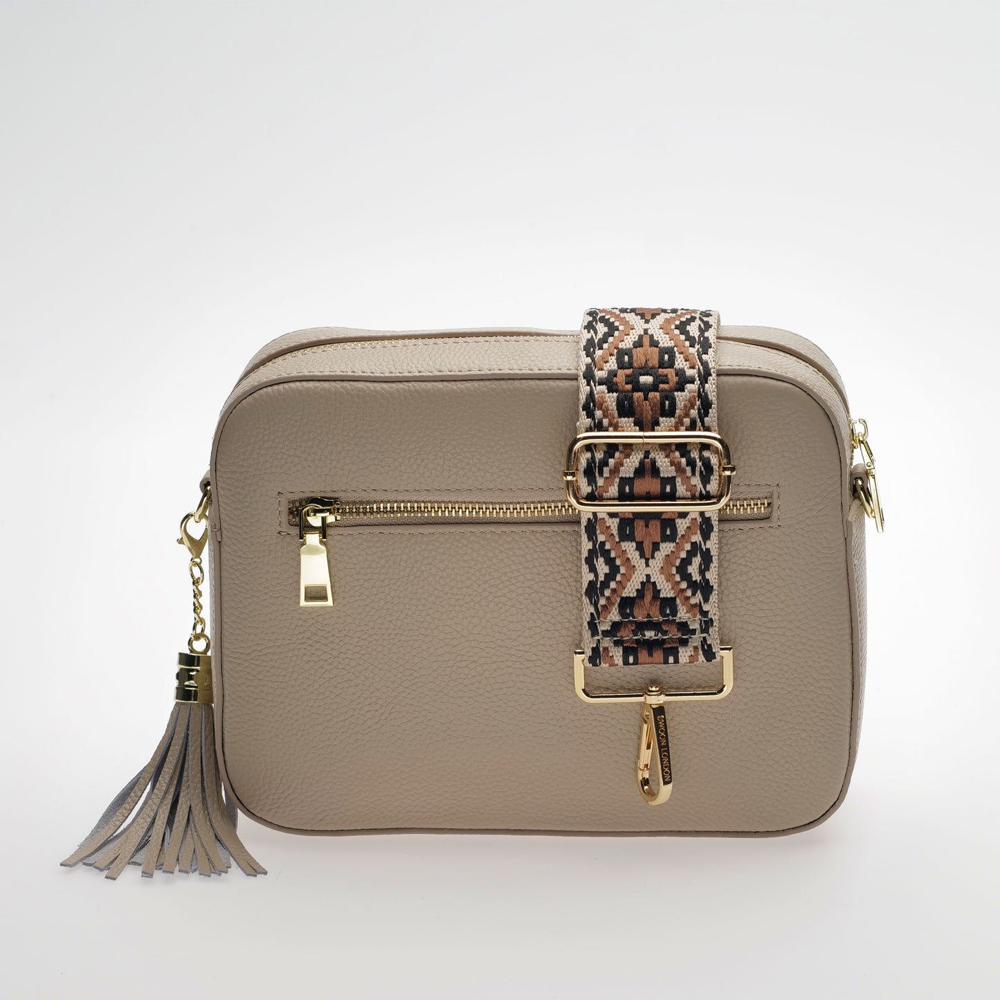 Stratford Leather Crossbody Bag in Calma Stone