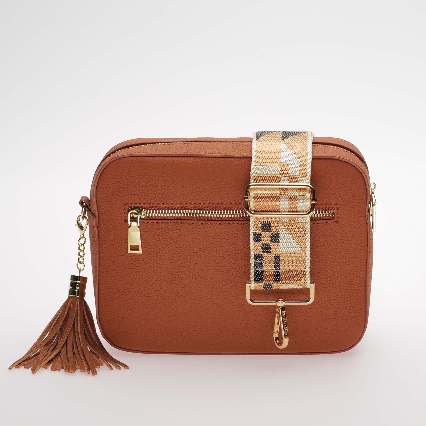 Stratford Leather Crossbody Bag in Tuscan Tan