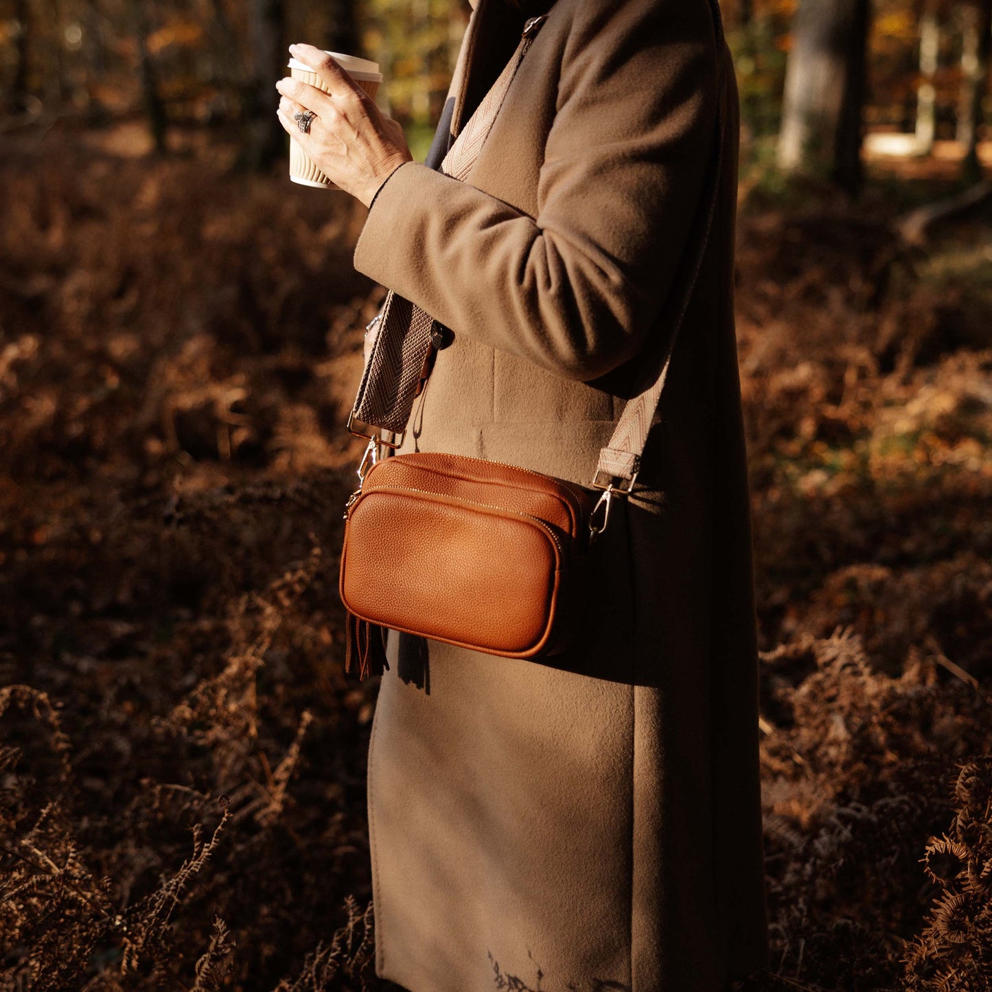 Tan Bag Set by Swoon London