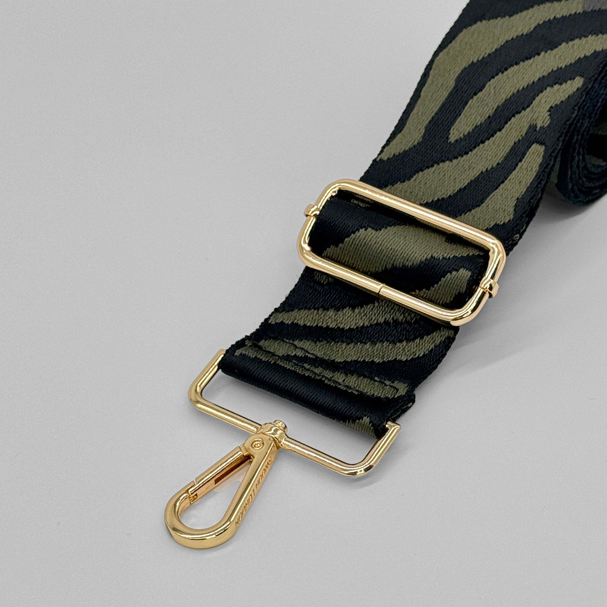 Green & Black Zebra Strap by Swoon London