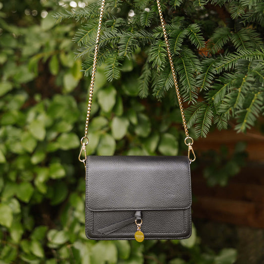 Black Mini Bag - The Harlan - Midnight Black