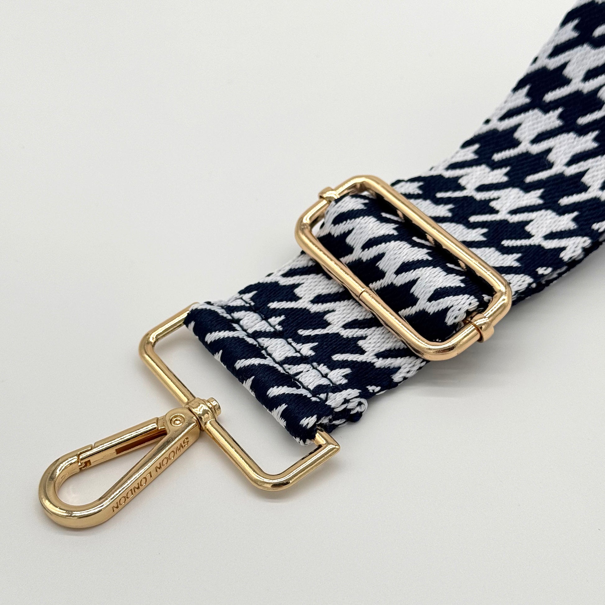 Blue Houndstooth Strap