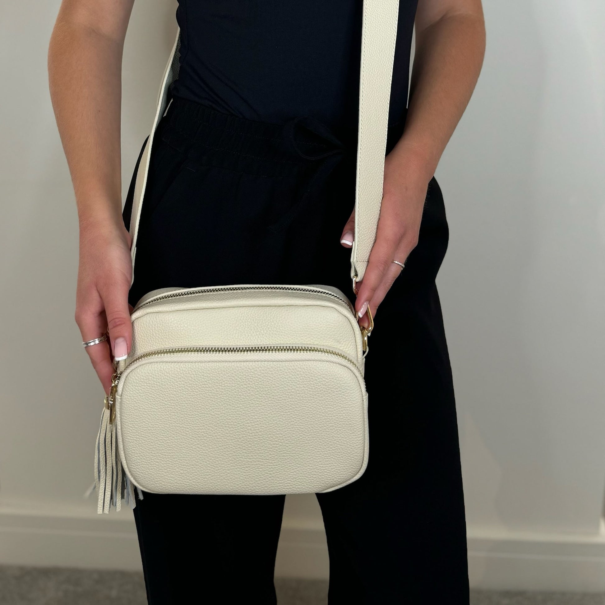 Off White Swoon London Downton Bag on Person