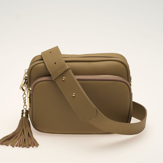 Swoon London Downton in Buff with Matching Leather Strap