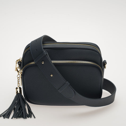 Swoon London Downton in Dark Navy with Matching Leather Strap