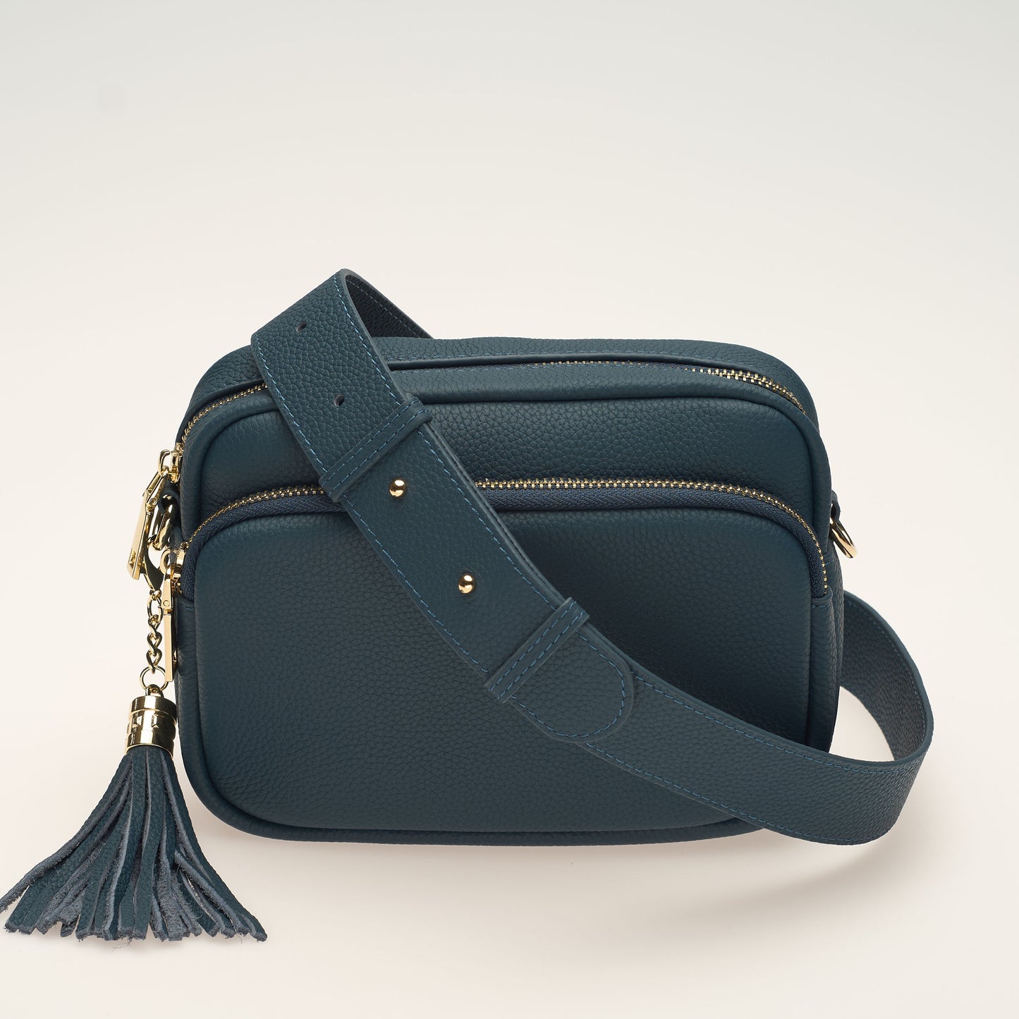 Denim Downton Leather Crossbody Bag