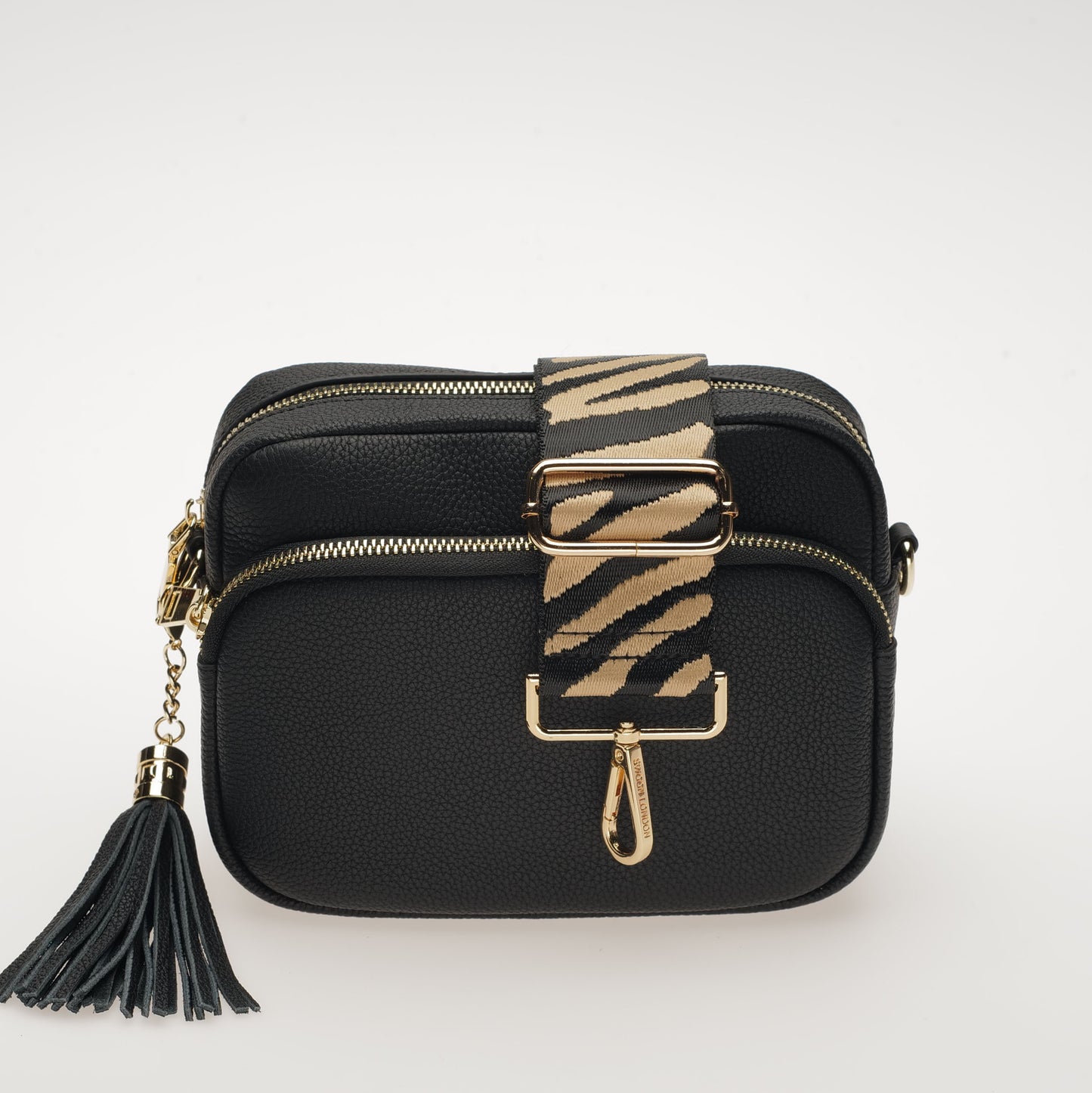 Mocha Zebra Bag Strap