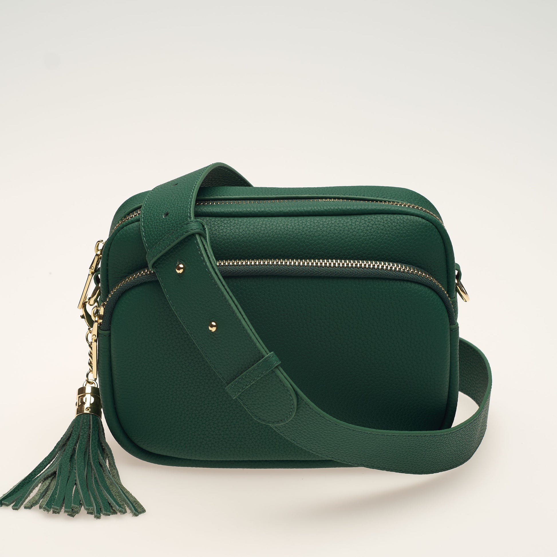 Leather Purse Green - Swoon London