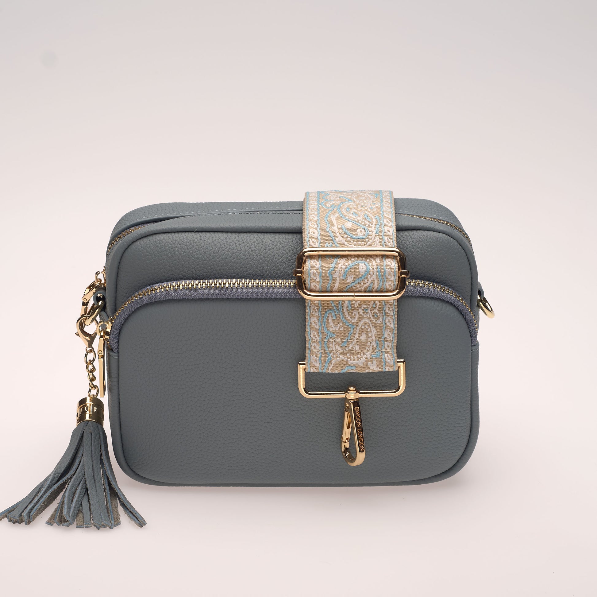 Liberty Lights Strap from Leather Crossbody Bag Set by Swoon London