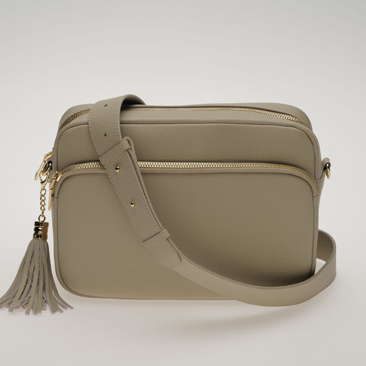 Swoon London Downton XL in Calma Stone with Matching Leather Strap