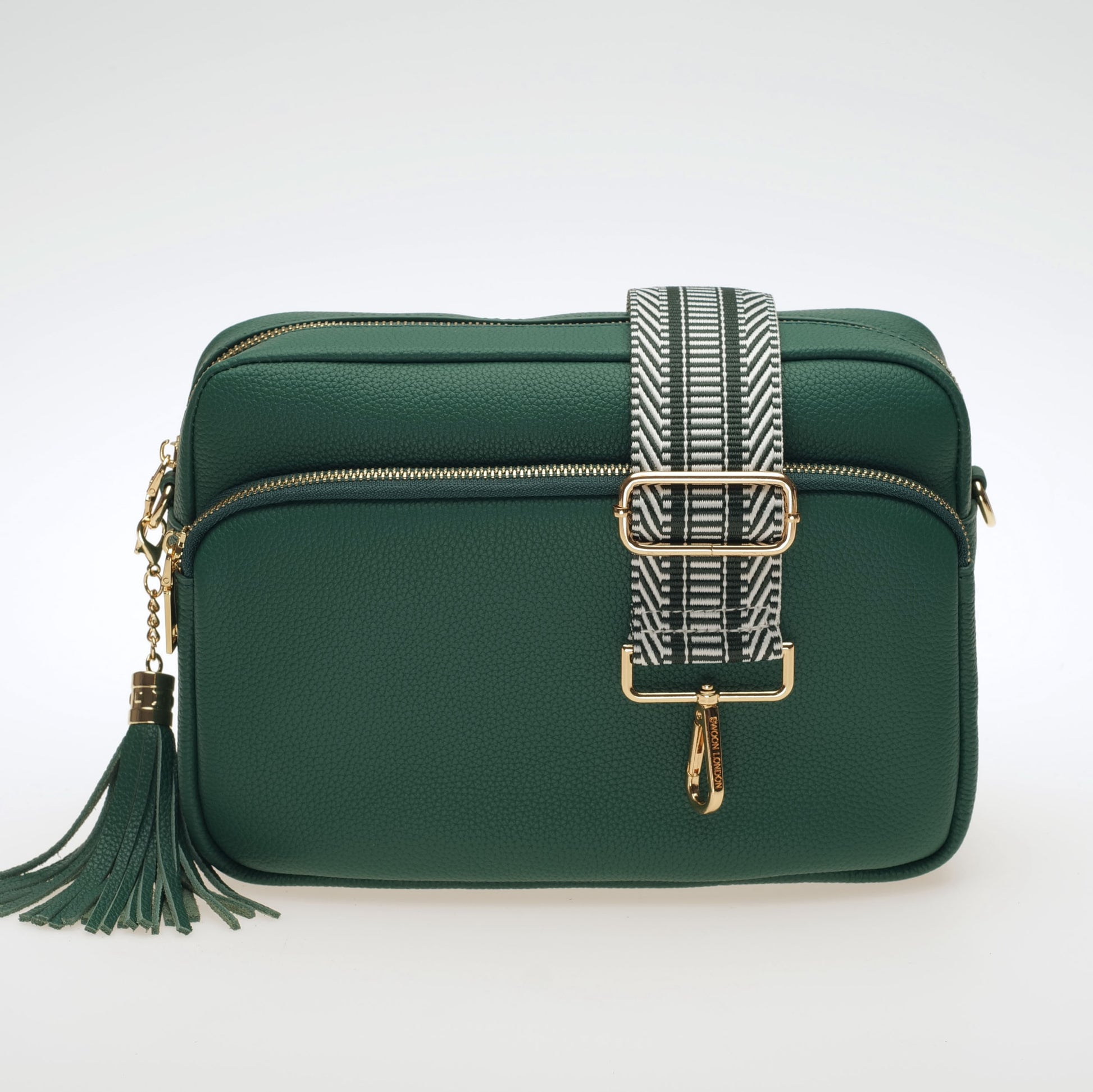 Green Patterned Strap - Swoon London