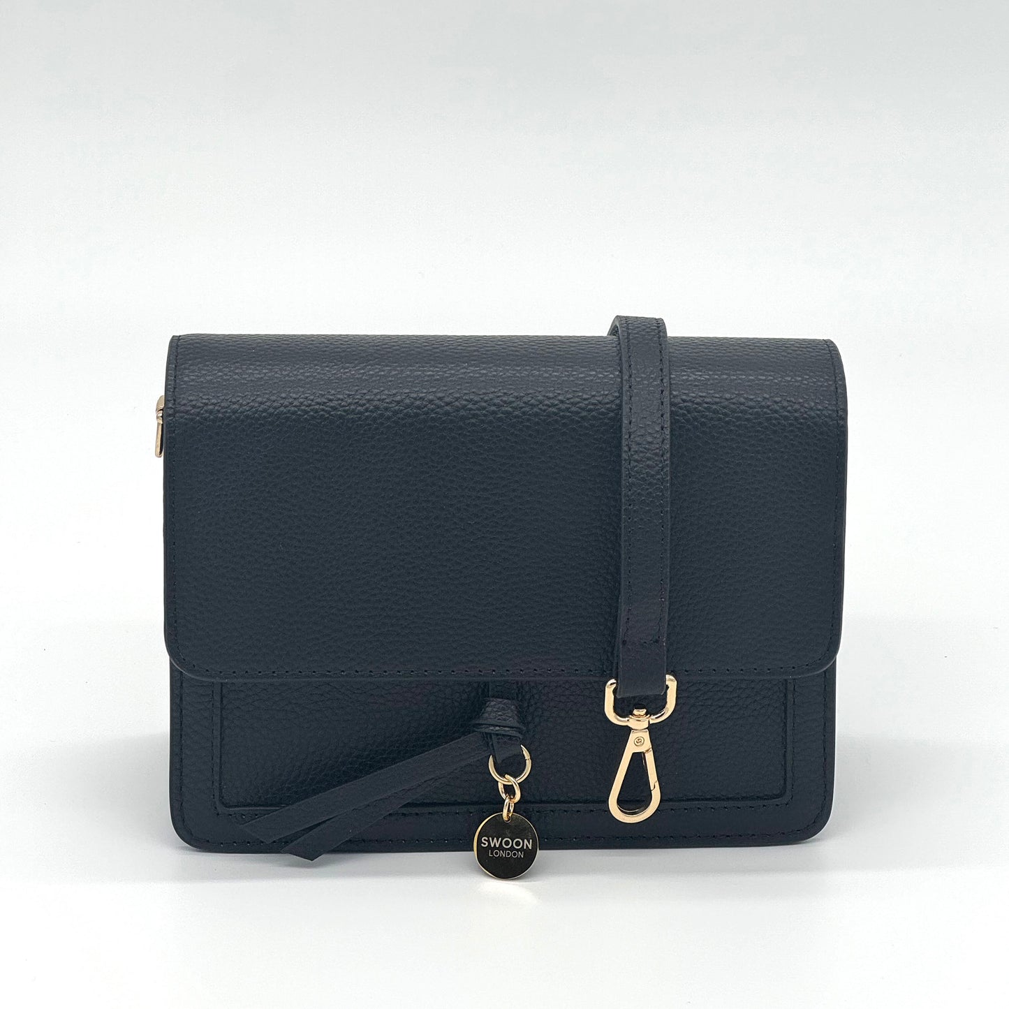 Black Mini Bag - The Harlan by Swoon London