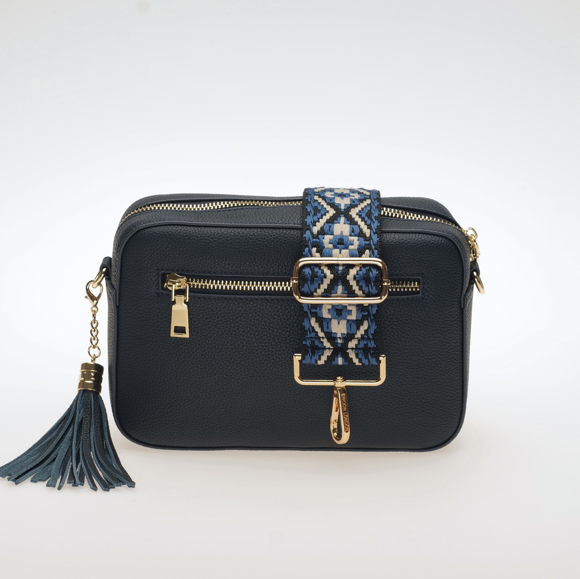 Blue Woven Aztec Strap