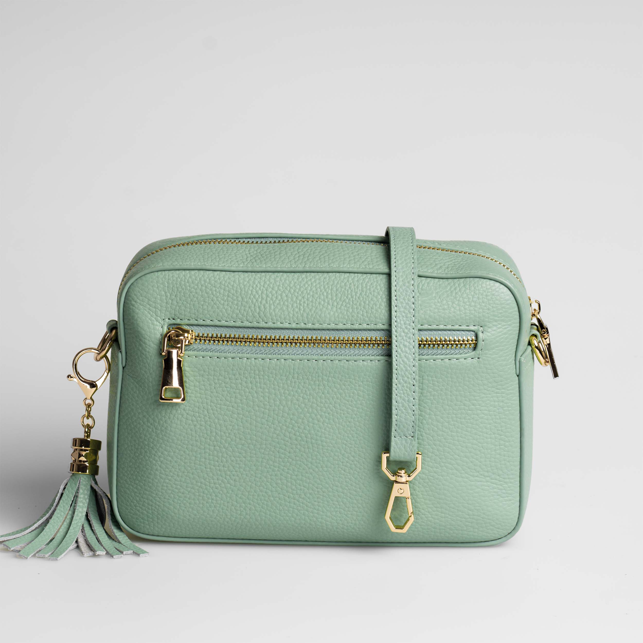 Mint green crossbody purse sale