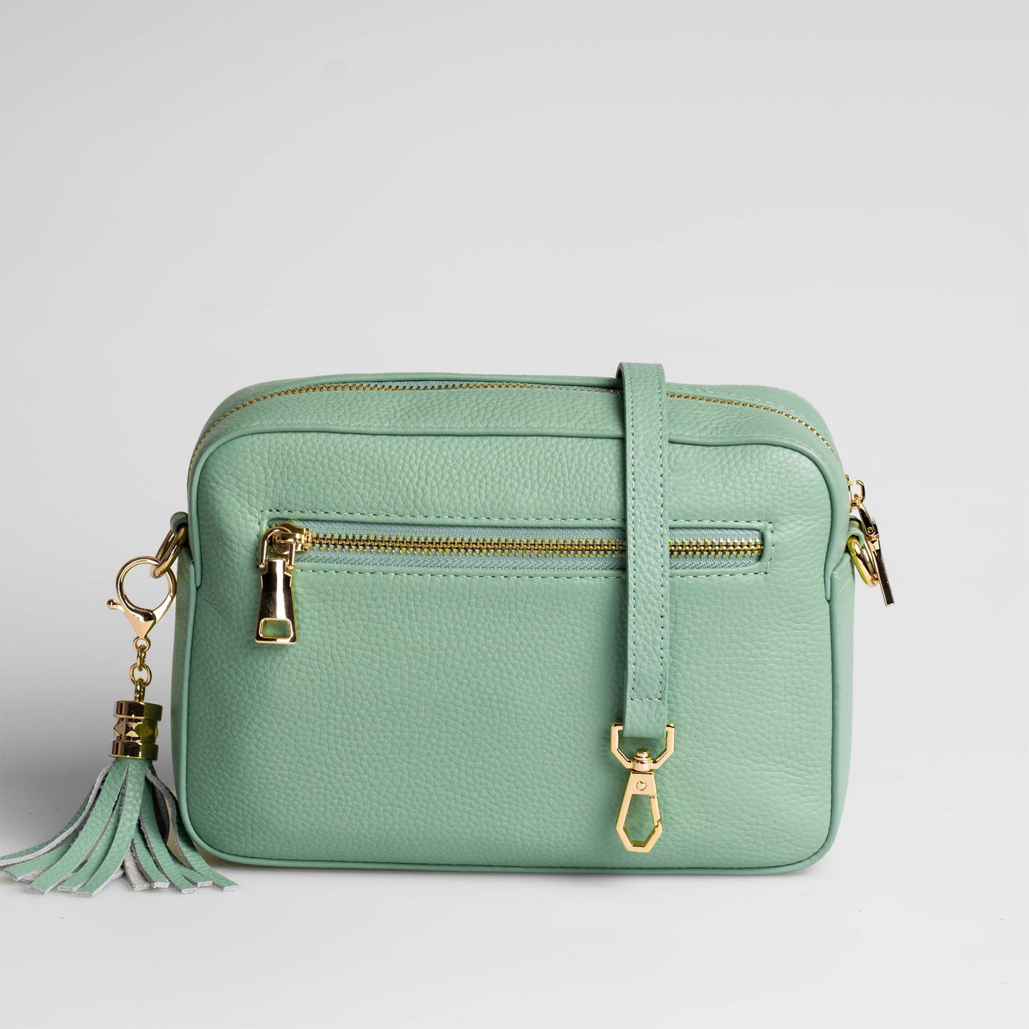 Matching Leather Strap - Mint Green