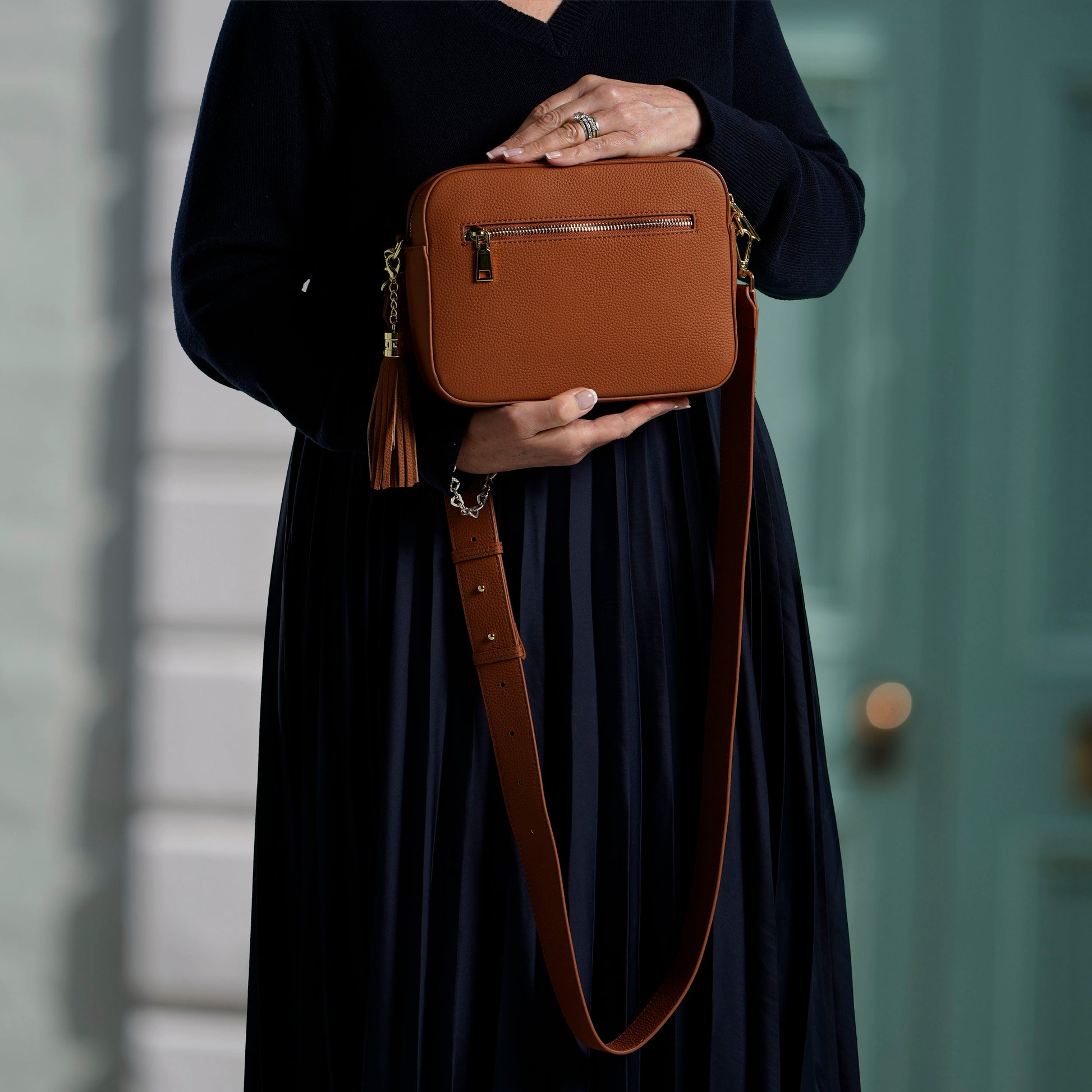 Swoon London Stratford Leather Crossbody Bag