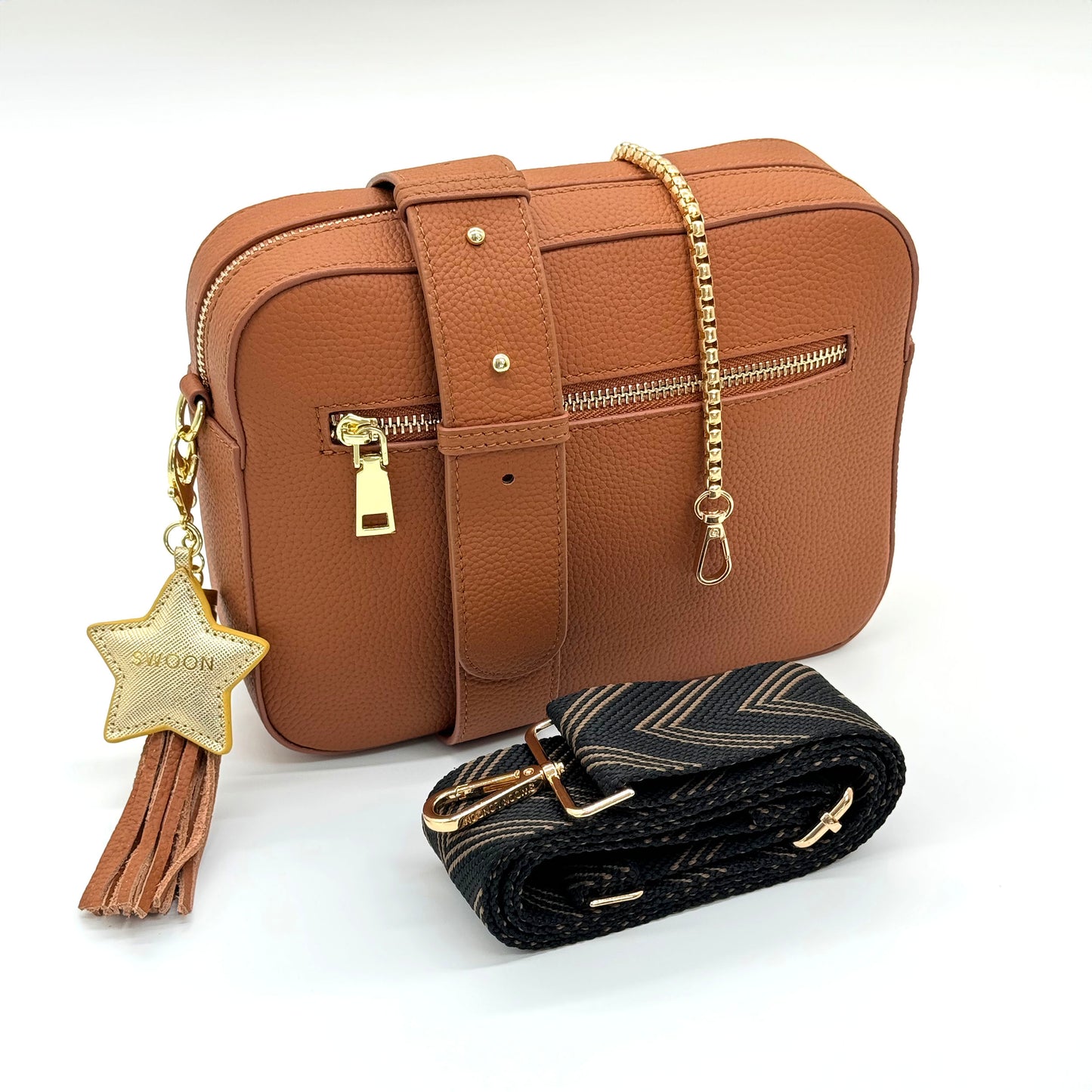 Swoon London Elegant Crossbody Leather Bag Set