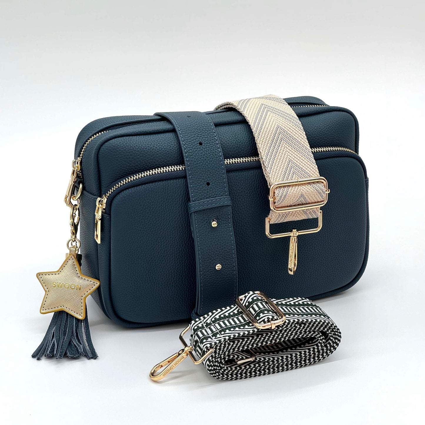 leather crossbody bag - The Work to Weekend Bag Set by Swoon London